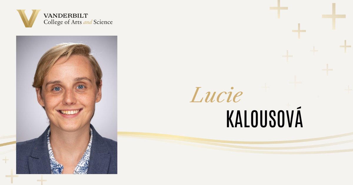 Congratulations to @LucieKalousova, assistant professor of medicine, health, and society, on receiving a $600,000 @RWJF grant to further study the racial disparities in the quality of end-of-life experiences.⁠