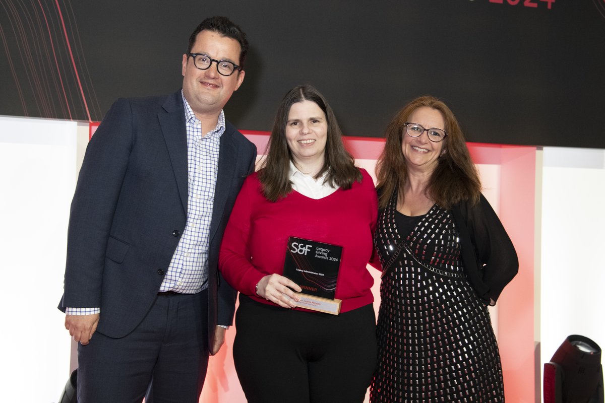 Please join us in wishing a massive congratulations to our Legacy Manager, Katie Fulcher, who won Legacy Administrator 2024 at the @SmeeandFord Legacy Giving Awards yesterday! 🎉

We are so proud of her and all her hard work for Redwings 🐴❤️

#RedwingsHorseSanctuary