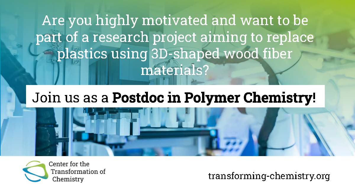 #hiring We are looking for a postdoctoral researcher in Polymer Chemistry for our CTC-team! More information and how to apply 👉jobs.mpikg.mpg.de/jobposting/401…