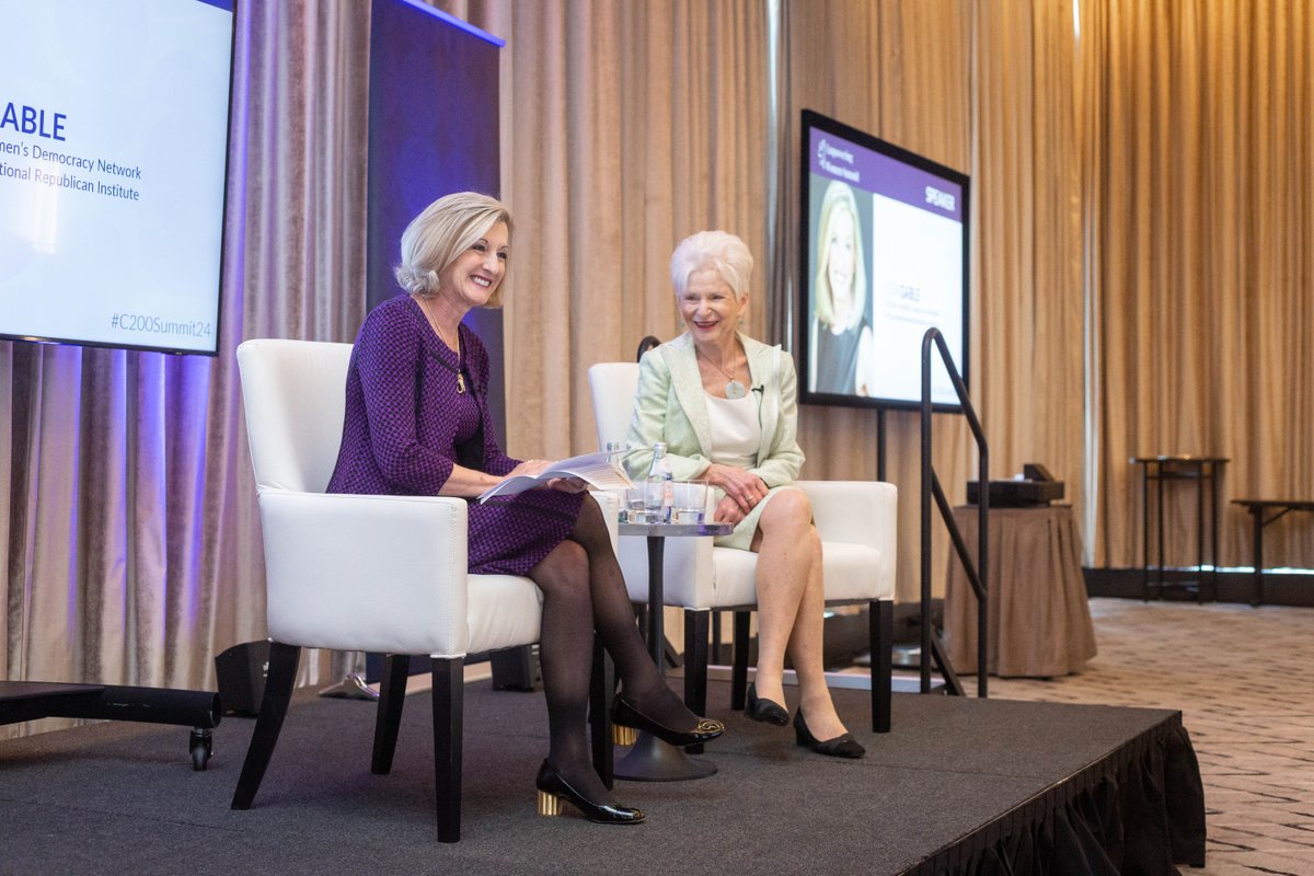 committeeof200's tweet photo. Day 1 of #C200Summit24 in the books! Thank you @SenGillibrand, @lisagable, and @EXIMChair for sharing your expertise and insights with the C200 community. ๐ โจ #SuccessShared #WomenInBusiness #EmpoweringWomen https://t.co/Pt7Lqmk5JE