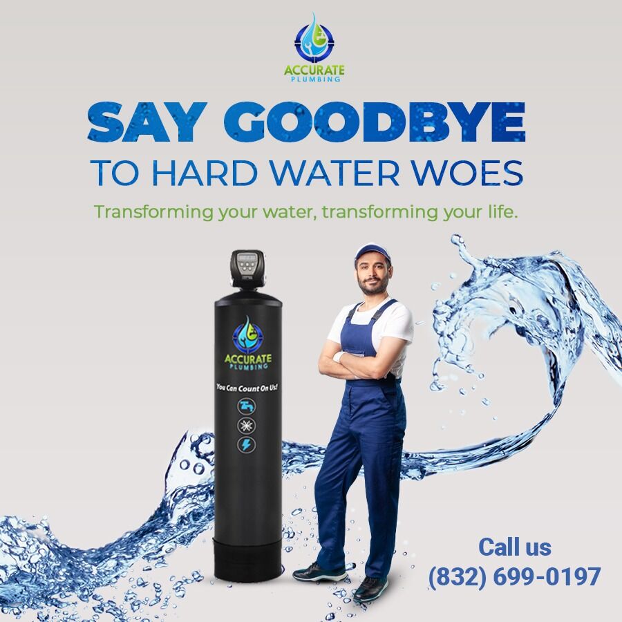 Experience the joy of crystal-clear water flowing effortlessly through your taps. Our team of skilled professionals is here to transform your water quality, transforming your daily life. 
#HomeMaintenance #TransformYourLife #HardWaterProblems #SayGoodbye #AccuratePlumbing