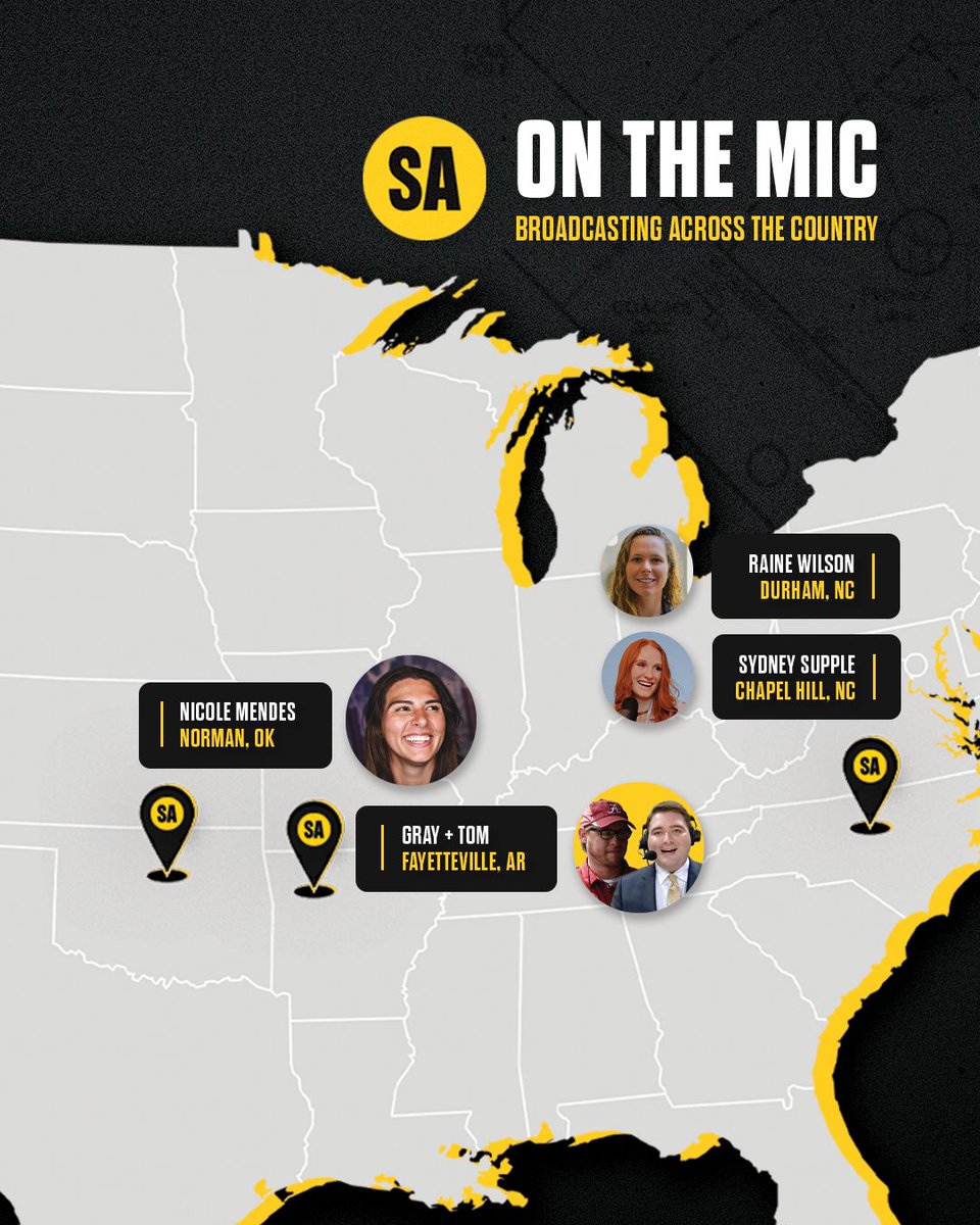 On the Mic 🎙️

Here’s where to find us ⬇️

#OntheMic | #SoftballAmerica