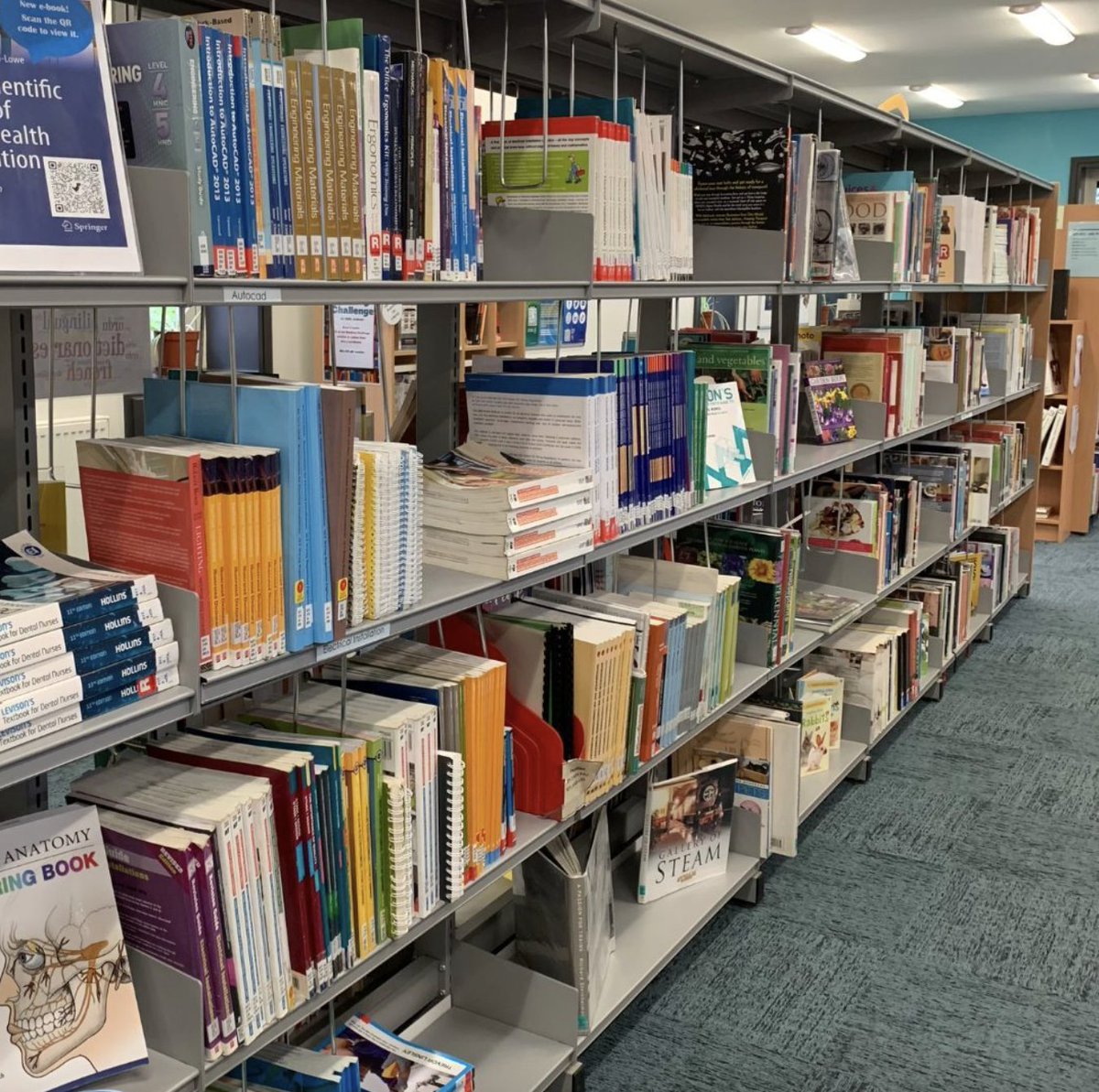 The College provides essential library services across its Abbey Park, St Margaret's, and Freemen’s Park Campuses, supporting student learning and academic success. Learn more: ow.ly/Az8g50Raujk