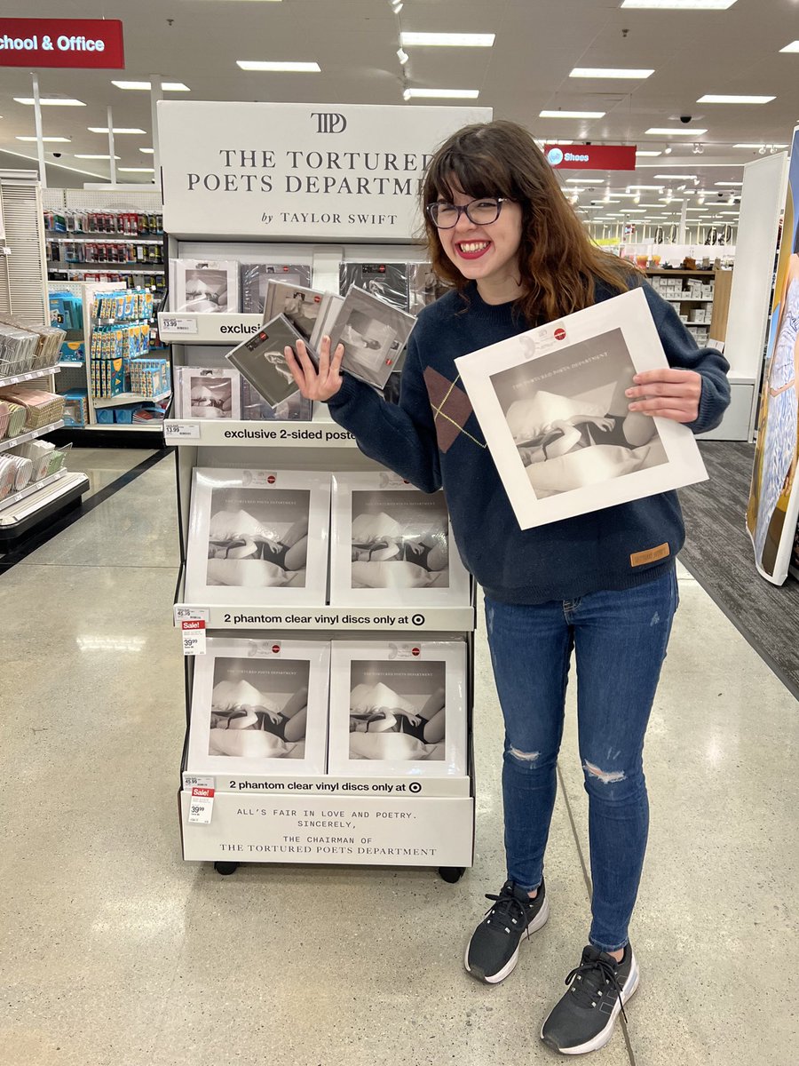 Proud is SUCH an understatement!!! I’m so so happy!! Happy release day my besties!!🤍 #TTPD <a href="/taylornation13/">Taylor Nation</a> <a href="/taylorswift13/">Taylor Swift</a>