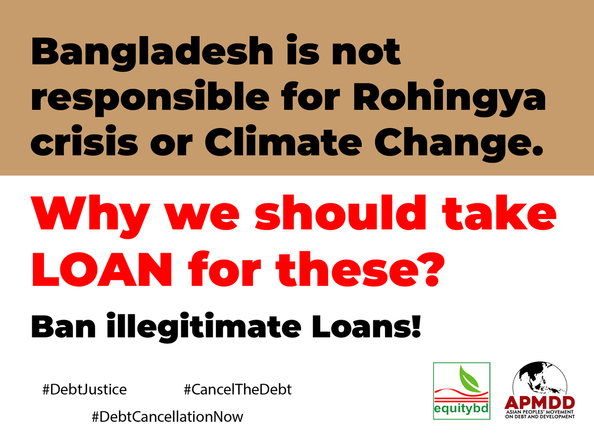 We demand accountability and reparations from @WorldBank @IMFNews for the systemic debt and crices in the Global South! #Cancel TheDebt#DebtCancellationNow @AsiaPeoplesMvt