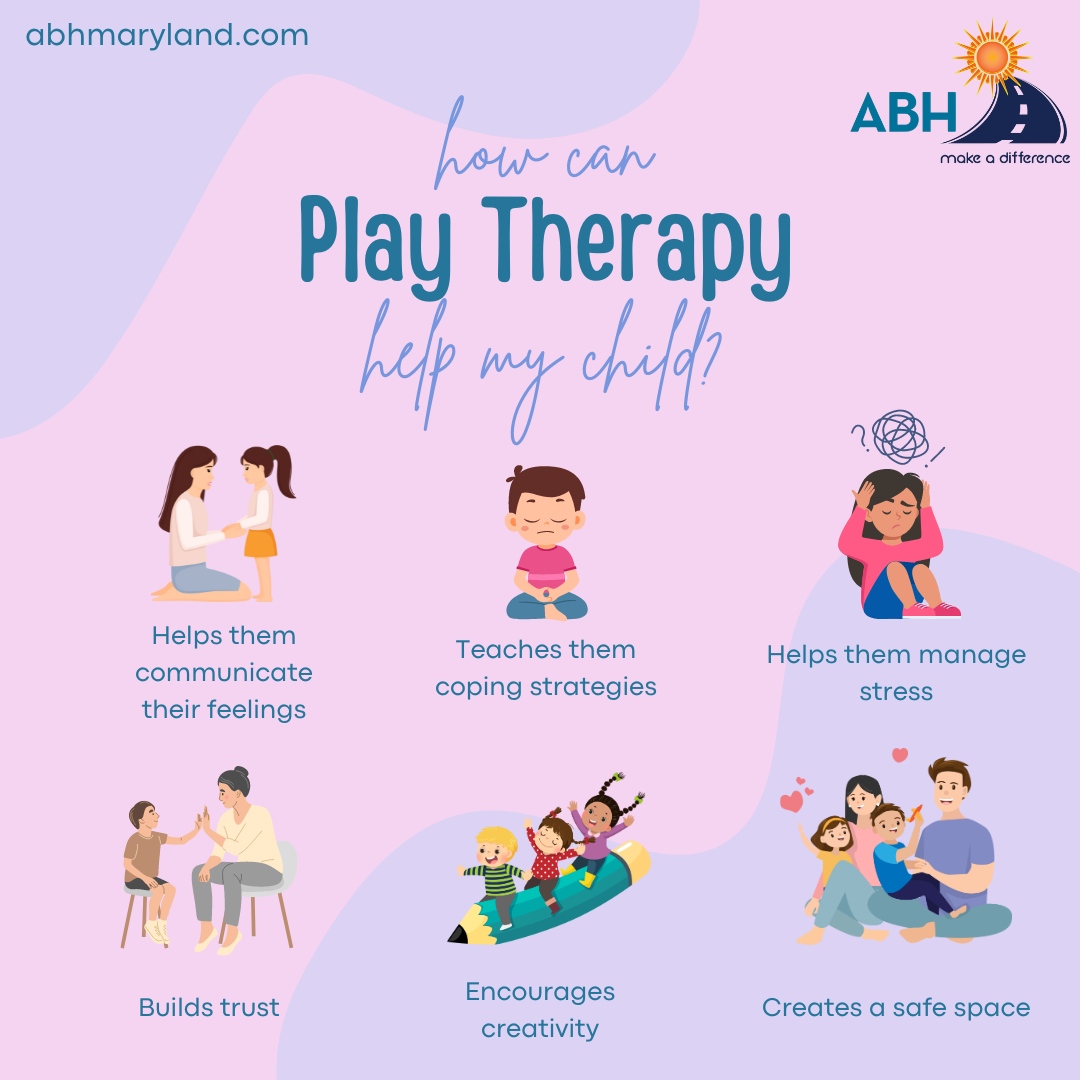 Play therapy is a great way to help your child understand and control their emotions. Visit our website if you are interested in enrolling your child for ABH's play therapy program!
.
#mentalhealth #therapy #maryland #playtherapy #therapist