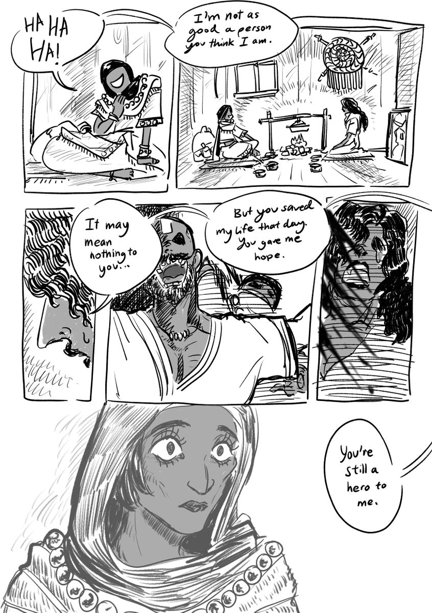 darkest dungeon scribble comic