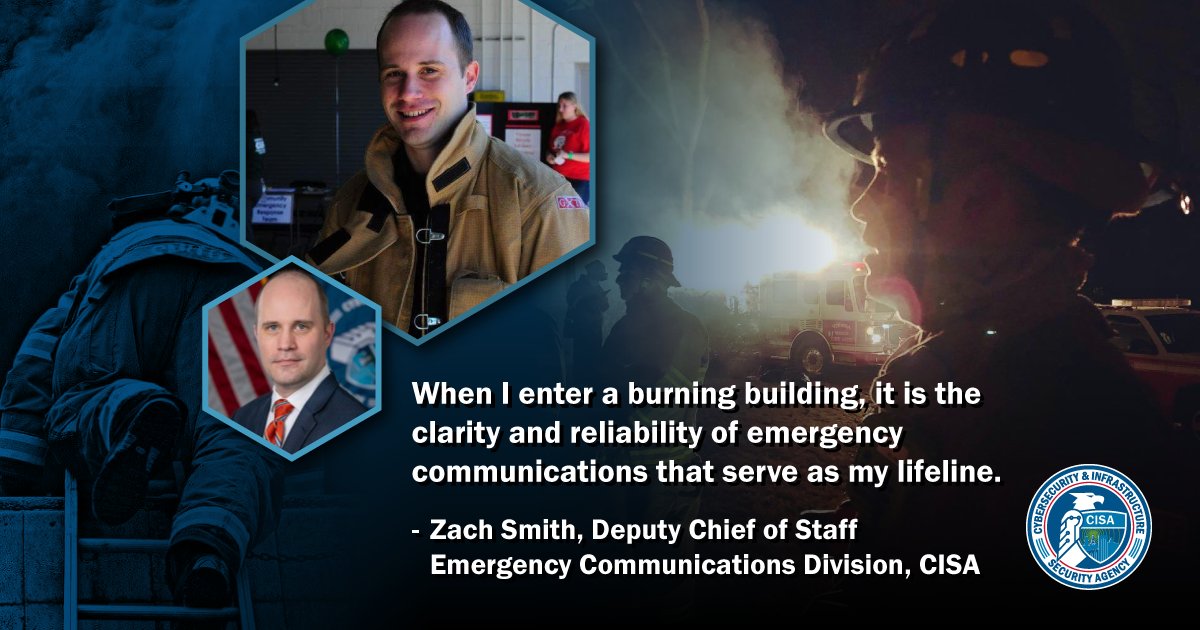 Introducing Zachary Smith, our Deputy Chief of Staff in the Emergency Communications Division! 🌟 Dive into his insightful blog, where he explores innovative methods of communication during times of crisis. go.dhs.gov/J9G
#EmergencyCommsMonth #ResilientTogether