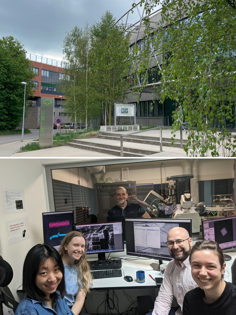 yufei_han_'s tweet photo. Had a great time and asked a lot of questions in the @iNEXT_Discovery cryo-FIB and tomography workshop during the week at @CEITEC_Brno🔬Thanks to all instructors and the insightful lectures! Can't wait to go back and mill my samples🤓 https://t.co/X0whAKDJLS