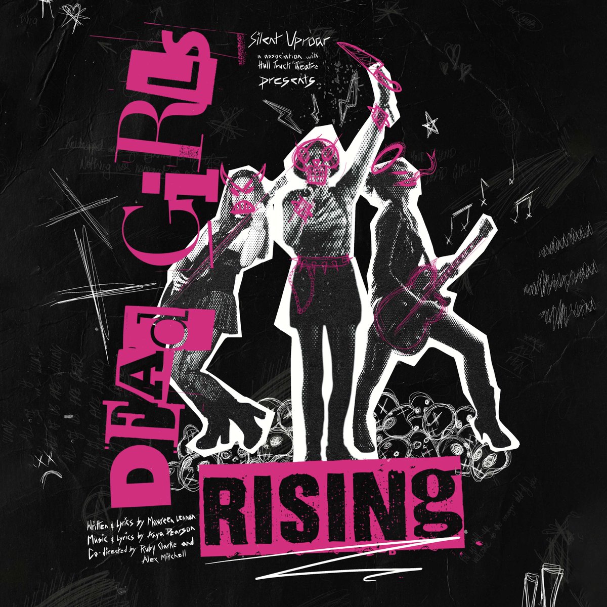 We're looking forward to Dead Girls Rising next month, a furious coming-of-age punk cabaret show about surviving a violent patriarchy. 🎸 😈 Written and lyrics by Maureen Lennon, with music and lyrics by Anya Pearson.