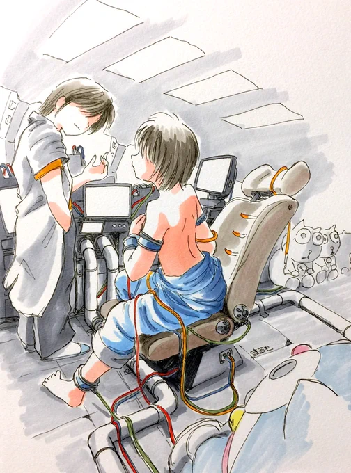 #見た人は無言でストーリー性を感じさせる 