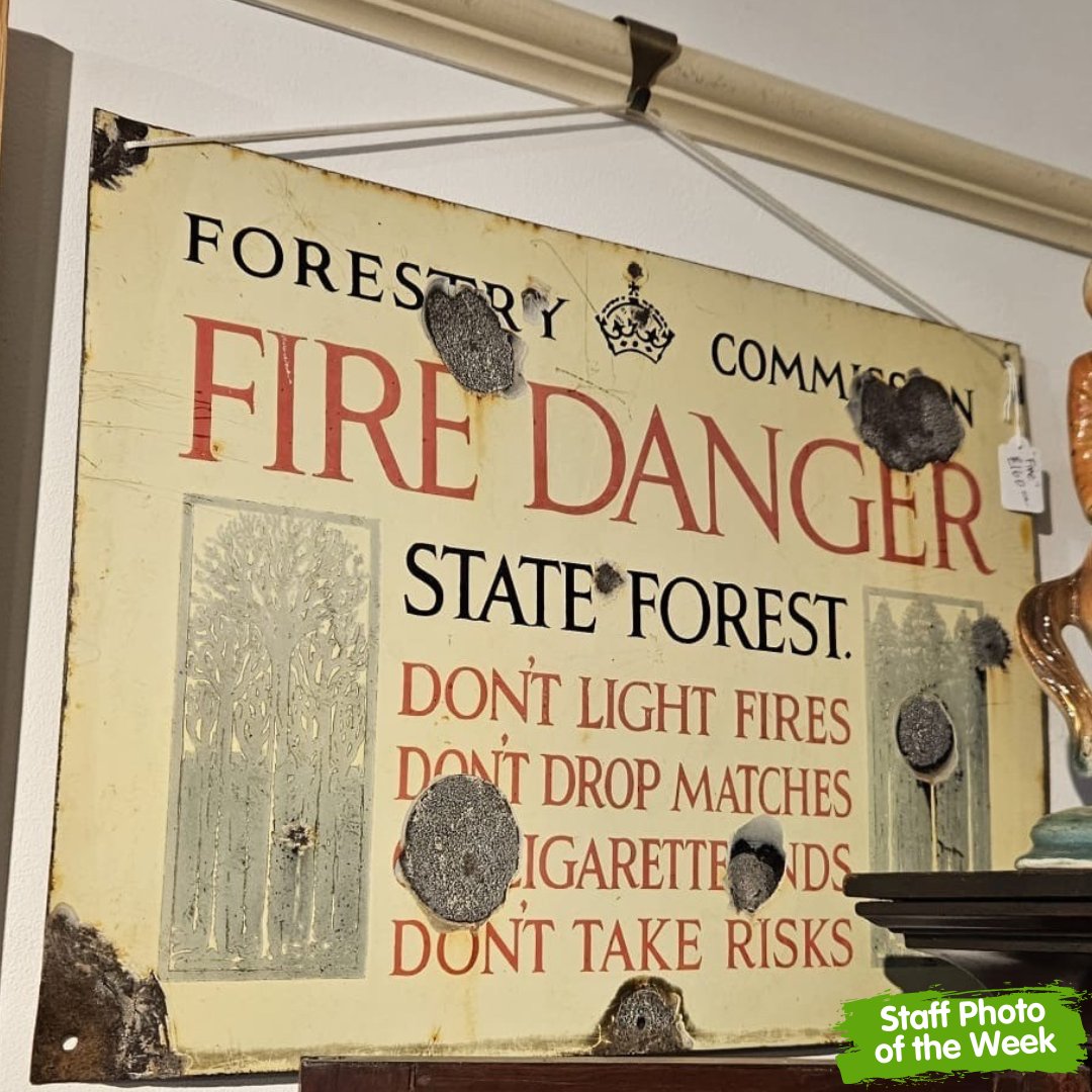 Did you know that the Forestry Commission has been around for more than 100 years? Faye, our Digital Lead, stumbled upon some of our vintage signs while browsing an antiques shop on holiday in Pembrokeshire. #ForestryFriday