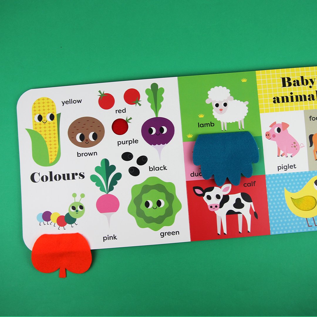 My BIG Playbook: Farm is perfect for sharing with a little reader, introducing first words, colours, numbers, farm animals and more – with felt flaps and a mirror✨ Get your copy today📚: ow.ly/imTS50RiSHY