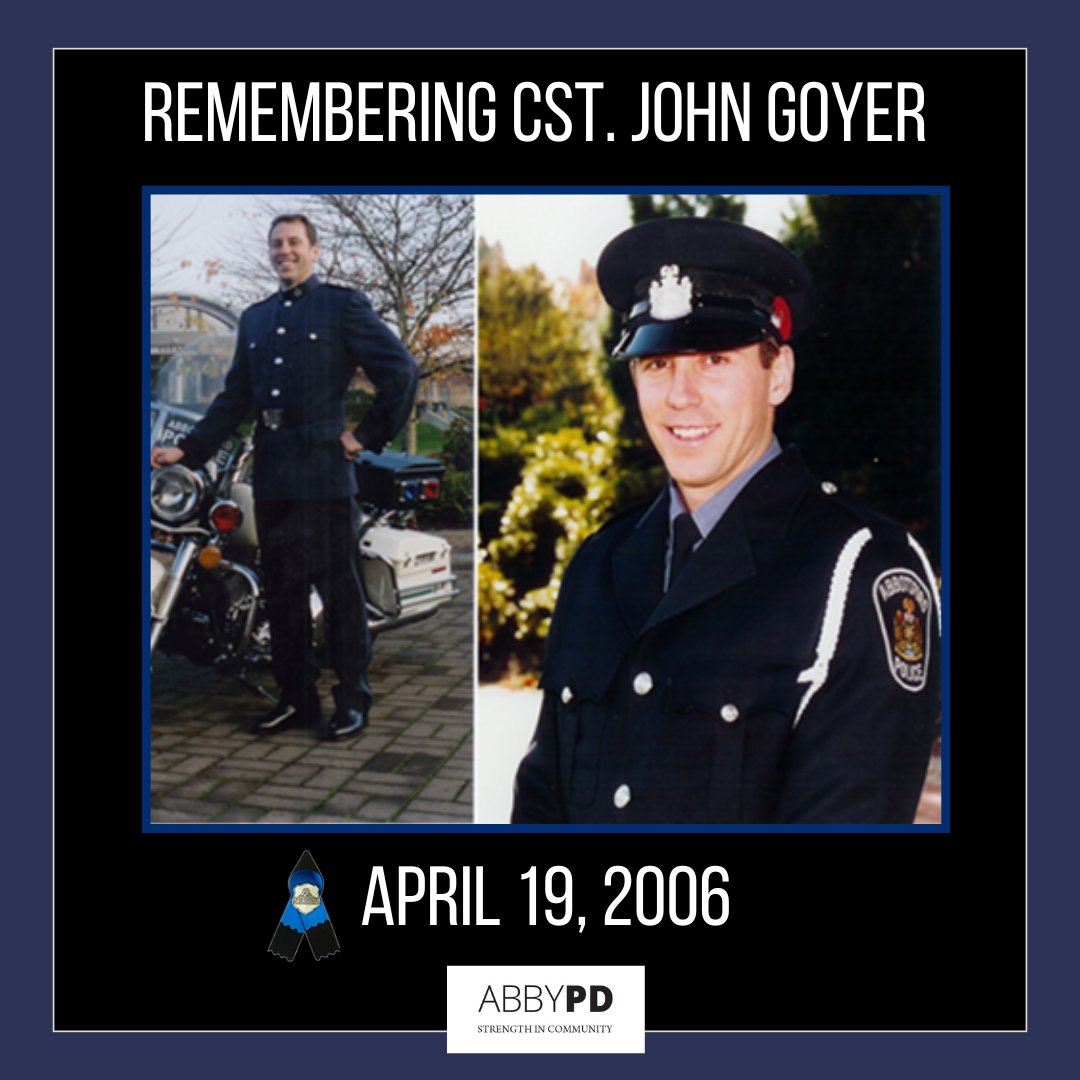 John was injured during an arrest of a violent assault suspect, resulting in him being diagnosed with ALS shortly after. Sadly, John lost his fight with ALS on April 19, 2006. We shall never forget his service and the ultimate sacrifice he made for our community.