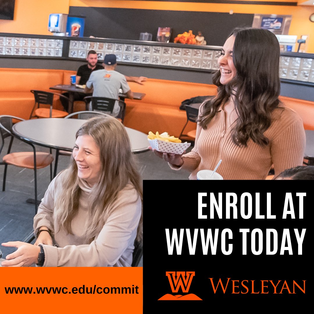 Enroll today at wvwc.edu/commit. #DiscoverWVWC #wvwc