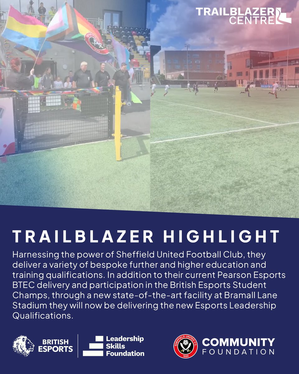 Another Trailblazer Spotlight on @CommunitySUFC @LshipSkillsFdn #Trailblazer #esports #eportsedu