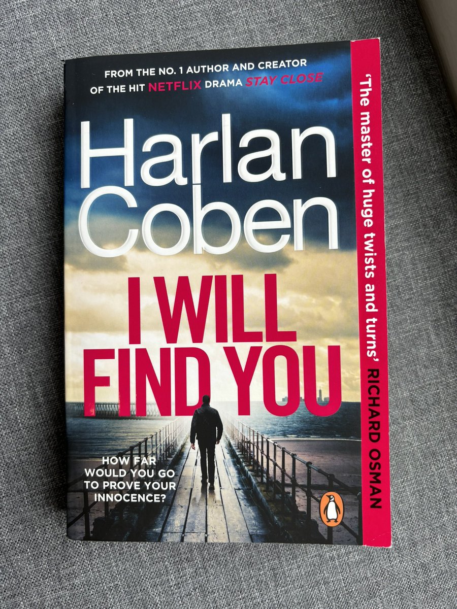 A cracking read! I may have found my new favourite thriller author! <a href="/HarlanCoben/">Harlan Coben</a>