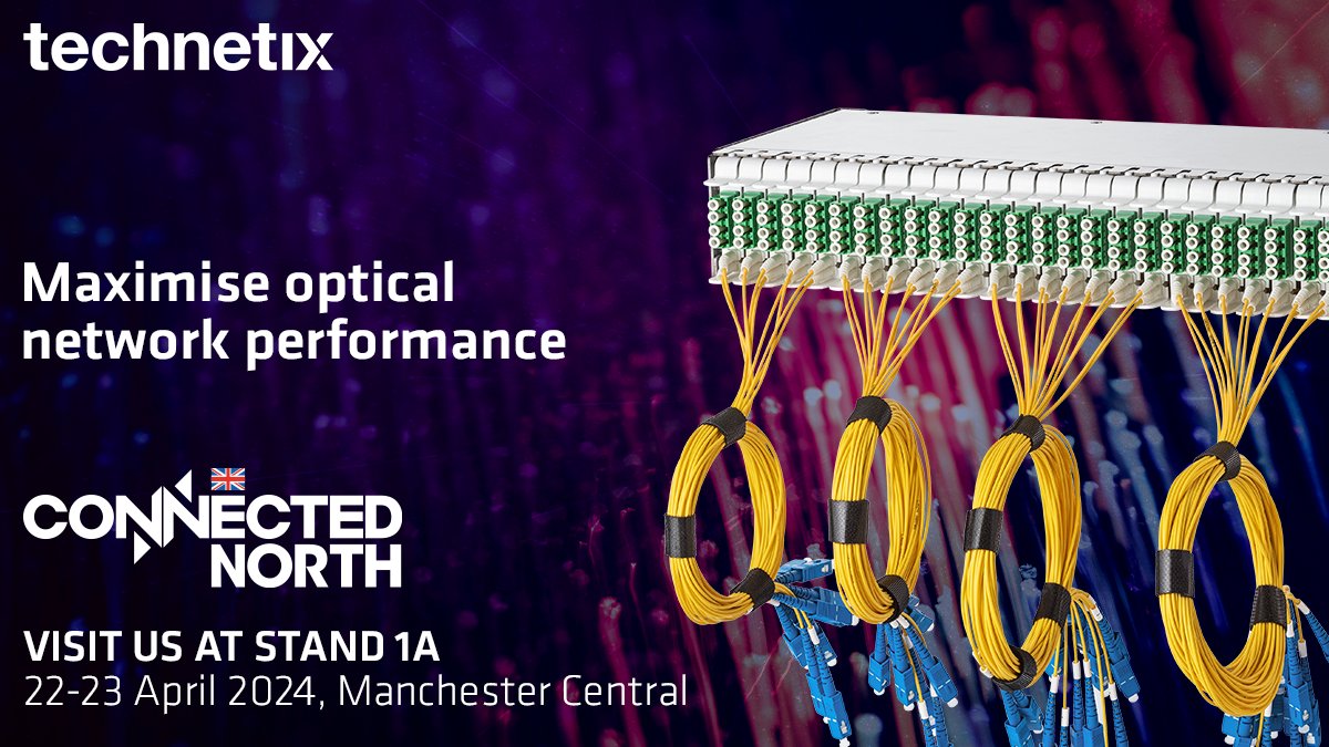 Catch us at stand 1a at Connected North next week, April 22-23 in Manchester Central to learn more about the rOLT, our Fiber Termination Boxes, and the HDOSS-32. Register to attend here: bit.ly/439dSNM #ConnectedNorth #DigitalDivide