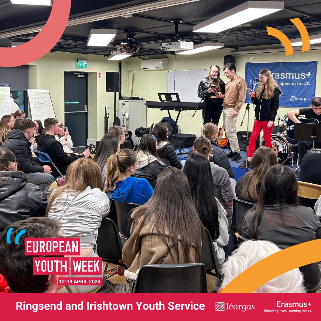 Wrapping up #EUYouthWeek, we are blown away by the engagement of young people participating in activities all over Ireland! Here’s a snapshot of some of the fantastic youth workshops delivered by @ywirl Midlands, @RICCDub4, and @EuropeGoesLocal in partnership with Léargas!
