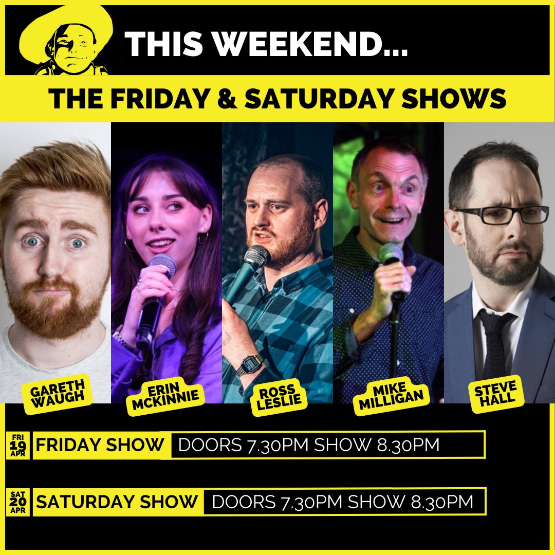 Limited tickets remain for Tonight's show but it's the same again tomorrow with this top line-up! 🎟️thestand.co.uk/whats-on/glasg…