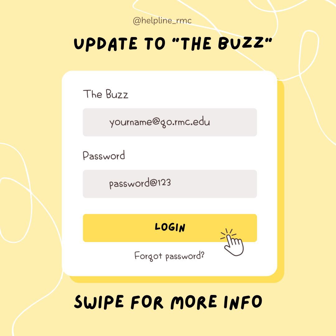 TechnologyMacon's tweet image. The Buzz has a new update!!
It's now part of the SSO and will require a full RMC email and a duo push for extra security!
#rmc #randolphmacon #its #helpline #smishing #phishing #texting #tips #awareness #whatis #tiptuesday #factsfriday #sso #update #thebuzz #studentengagement