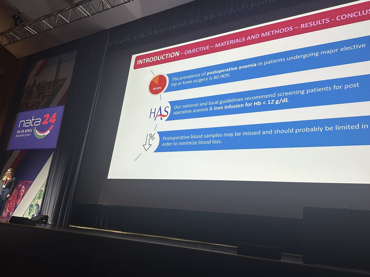 It’s time for best abstracts with marine Laplanche from <a href="/chu_angers/">CHU Angers</a> #NATA24 <a href="/NATAforum/">NATA</a>