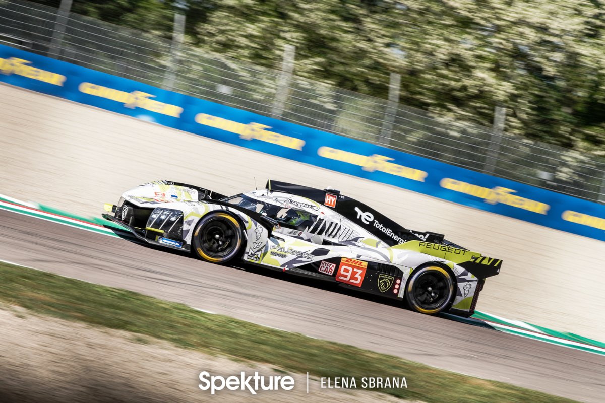 spekture's tweet photo. WEC FP1 is done at Imola! 
Ferrari dominates the Hypercar class with 1:31:347 
FP2 coming in one hour. 
Staff photographer @earchphoto on site for Spekture Magazine. 
#FIAWEC #WEC #Imola #hypercar #endurance #SpektureMagazine #motorsports https://t.co/hlqZgSNwmi