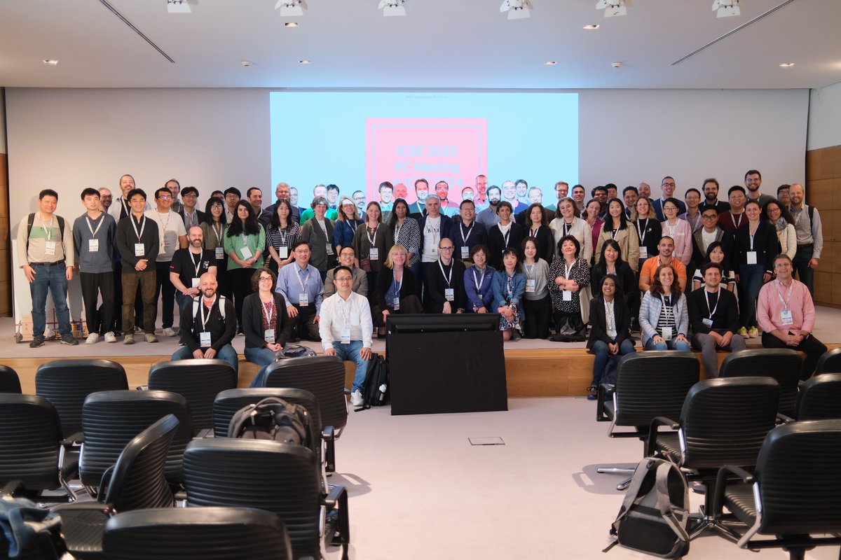 We just had an in-person meeting of the Program Committee (PC) of the 47th ACM/IEEE International Conference on Software Engineering (<a href="/ICSEconf/">ICSE</a>  2025) attended by PC members participating in ICSE 2024 in Lisbon.
