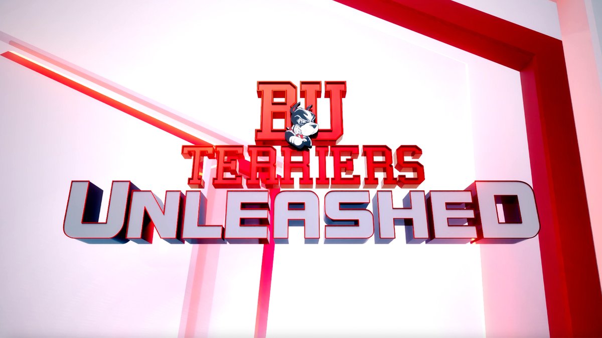 A brand new episode of Terriers Unleashed premieres on @NESN today at 1pm! Features on @TerrierWROW, @TerrierHockey and @TerrierWBB along with a @TerrierMBB collaboration with @METBU Food Studies Programs! Full episode will be on YouTube this evening. #GoBU