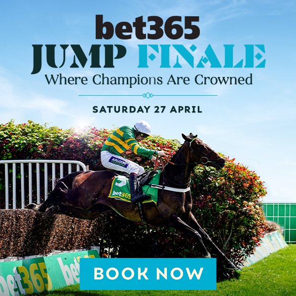 Just one week to go until @bet365 Jump Finale! Secure your tickets and be here to see who get's crowned champion as the Jockey and Trainer Championships look set to go down to the wire 😯 🎟 - bit.ly/3H29Ug0