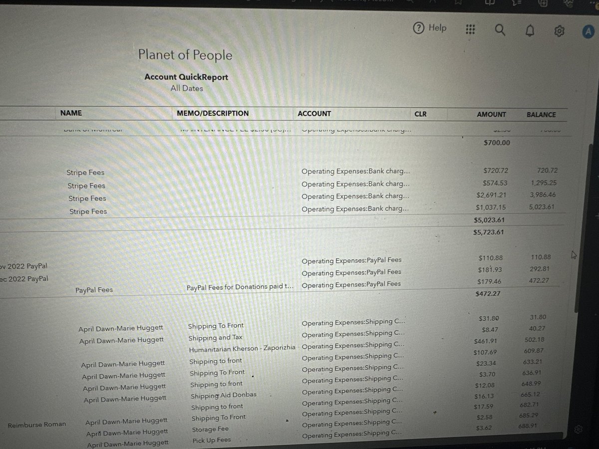 Transparency Post 🤗

Today I am on “Vacation” and am again working on accounting for your donation dollars From Dec 2022-April 2024

To date I have calculated $162,661.78 Cdn in purchased items for civilians, animals, hospitals and defenders in #Ukraine 

$139,235.09 of that was