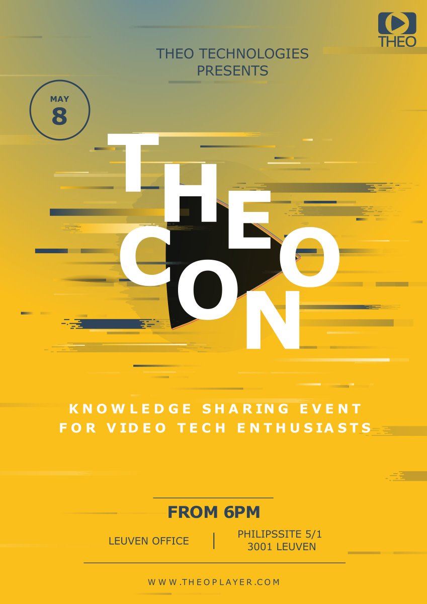 📣 Calling for all tech enthusiasts in Belgium 🇧🇪
Join THEOCon! It is a knowledge-sharing event by video tech enthusiasts.🍕Pizza, refreshments,  networking opportunities🤝, and more. Register here: meetup.com/theocon/events…

🗓️ 18:00, 8th May
📍 THEO Office, Leuven, Belgium