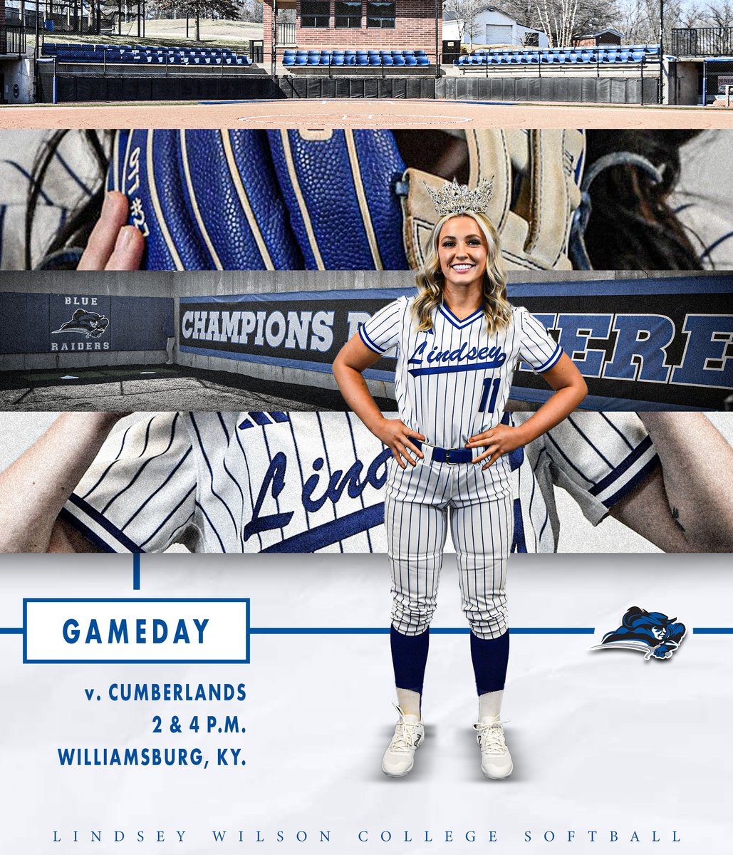 Our final Mid-South series opens today! 🥎 🆚 @UC_Patriots ⏰ 2/4 p.m. CST 📍 Williamsburg, Ky. 🏟️ UC Softball Complex 📊 tinyurl.com/mjv4k9wa 📽️ tinyurl.com/4s3e6x88 #GoBlueRaiders⚔️