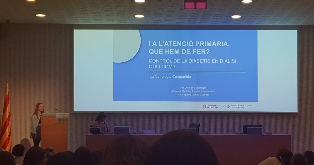 inesolivadef's tweet photo. Matí profitós a la Jornada de Nefrologia compartida❗️
Possant un granet de sorra per una millor atenció al pacient #diabètic en #diàlisi 📚👩🏼‍⚕️

@icscatcentral @althaiamanresa 
#nefrologiacompartida https://t.co/sZchB6OfpP