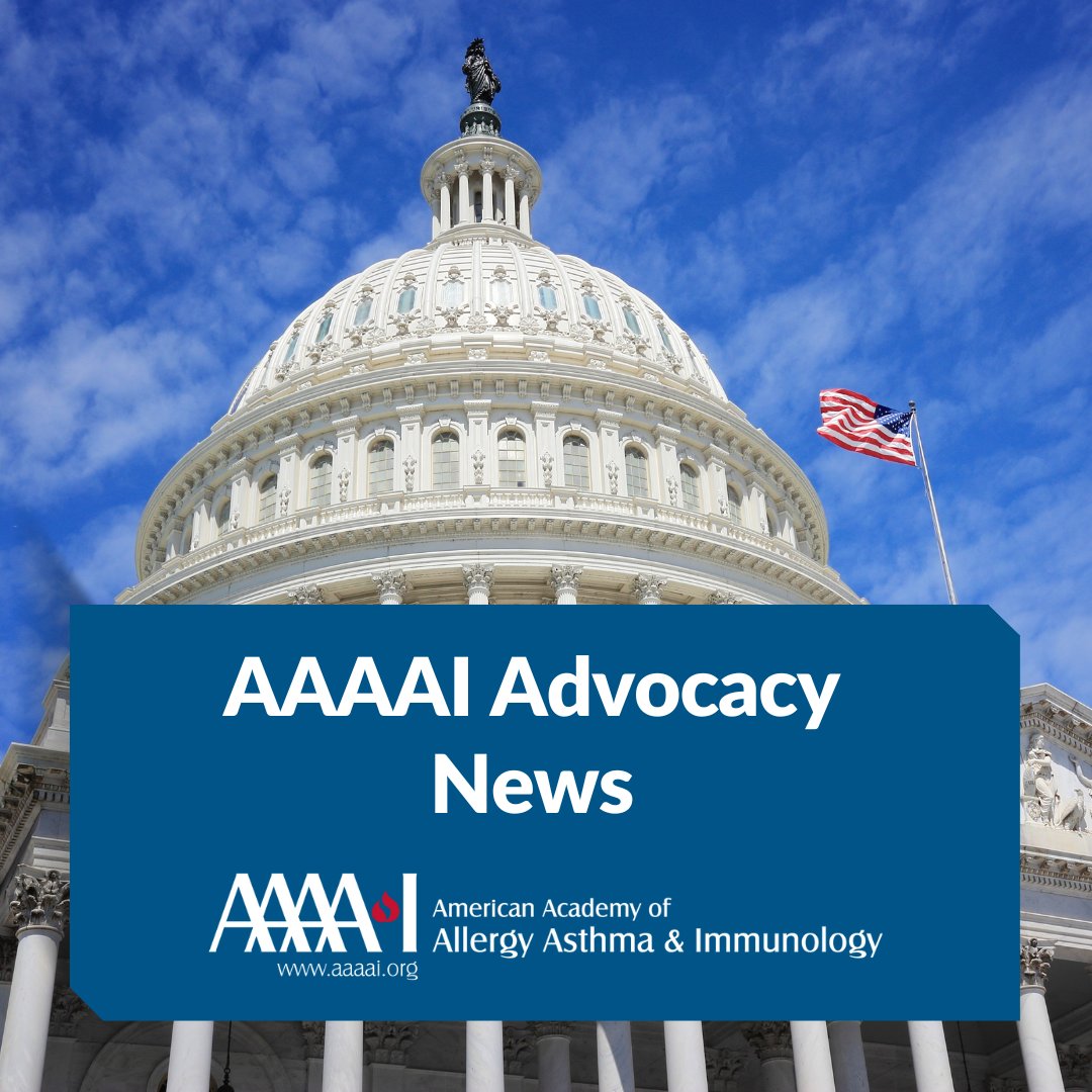 With new announcements this week of discontinuing manufacturing of inhalers, concerns for patient access continue. Dr. Kabbash, chair of the AAAAI Advocacy Committee, met with Senator Elizabeth Warren, following a letter to GSK regarding their decision to discontinue Flovent.