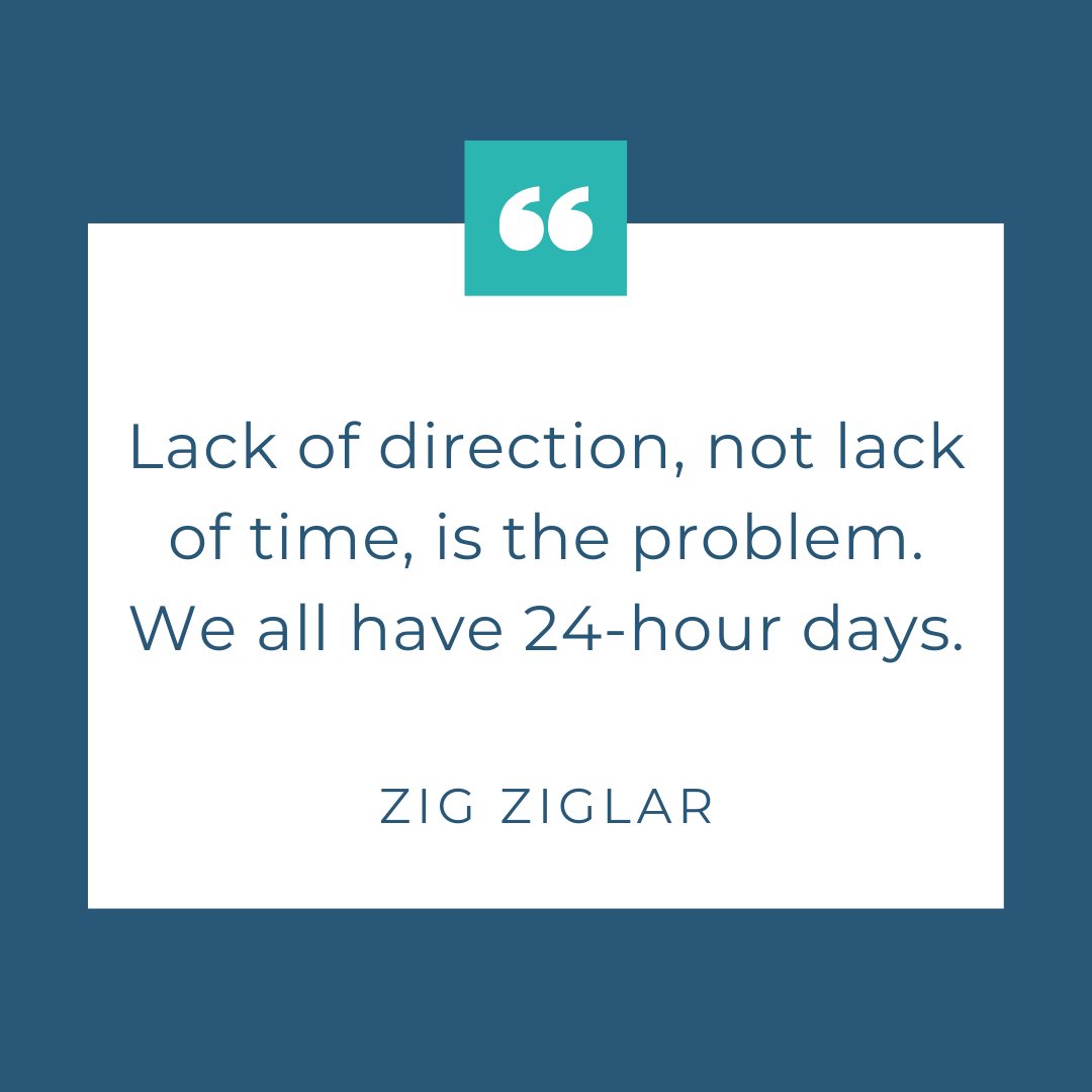 These words by Zig Ziglar remind us that time is a resource we all have in equal measure, and how we use it determines our success. 

#inspirationalquote #performancepublishing #zigziglar #motivationalquote #quoteoftheday #quote #direction #time #quotes #speaking #inspiration
