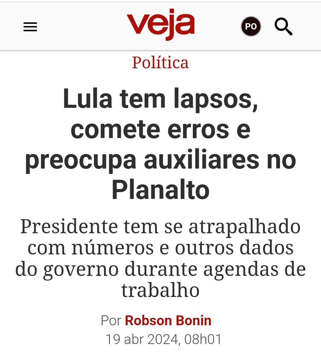 Se ele não entender, é só conversar com a cuidadora dele. Já saiu até na mídia que ela tem total liberdade para fazer as articulações