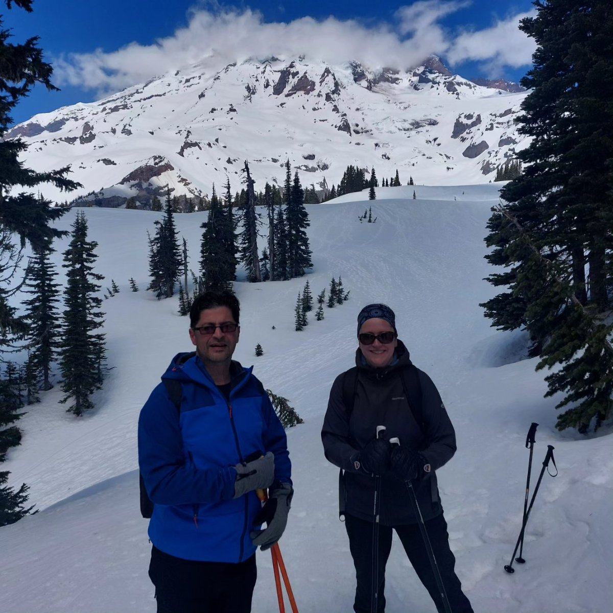 #mountrainier #nationalpark #washington #volcano #mtrainier #mtsthelens #mtadams #glaciers #snowshoeing