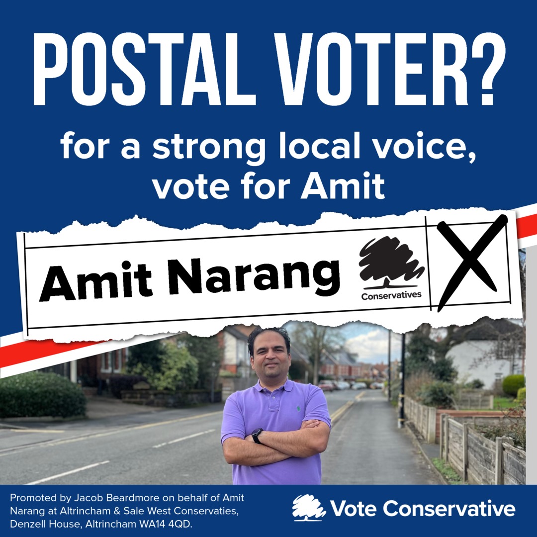 amitnarang's tweet photo. Postal votes landing today https://t.co/qONz5AC1NJ