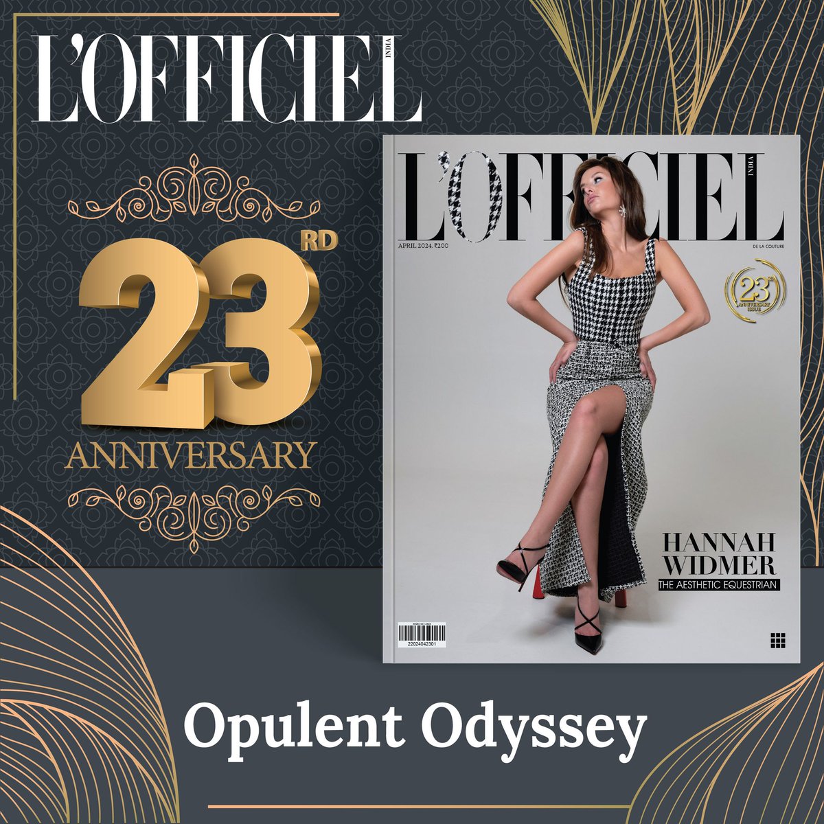 From iconic trends to groundbreaking moments, we pay homage to two decades of style evolution.  Our 23rd-anniversary edition kicks off with a bang. Take a look at our highly interesting conversation with the radiant star gracing our cover, Hannah Widmer on our official website