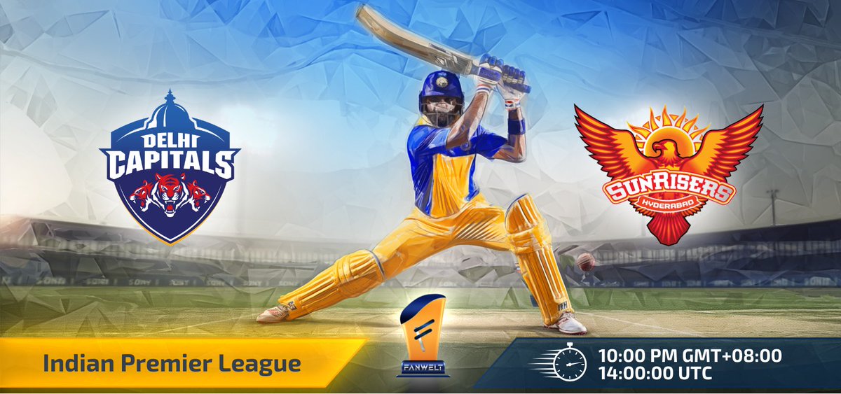 Join the #IPL match between Delhi Capitals and Sunrisers Hyderabad at this time tomorrow! 🔥

📌 April 20th at 2 PM UTC

Will the blue wave take over Delhi? or the #OrangeArmy reign?

🏏 Let's go! play.google.com/store/apps/det…

#Cricket #CricketTwitter #CricFantasy #FantasyGaming…