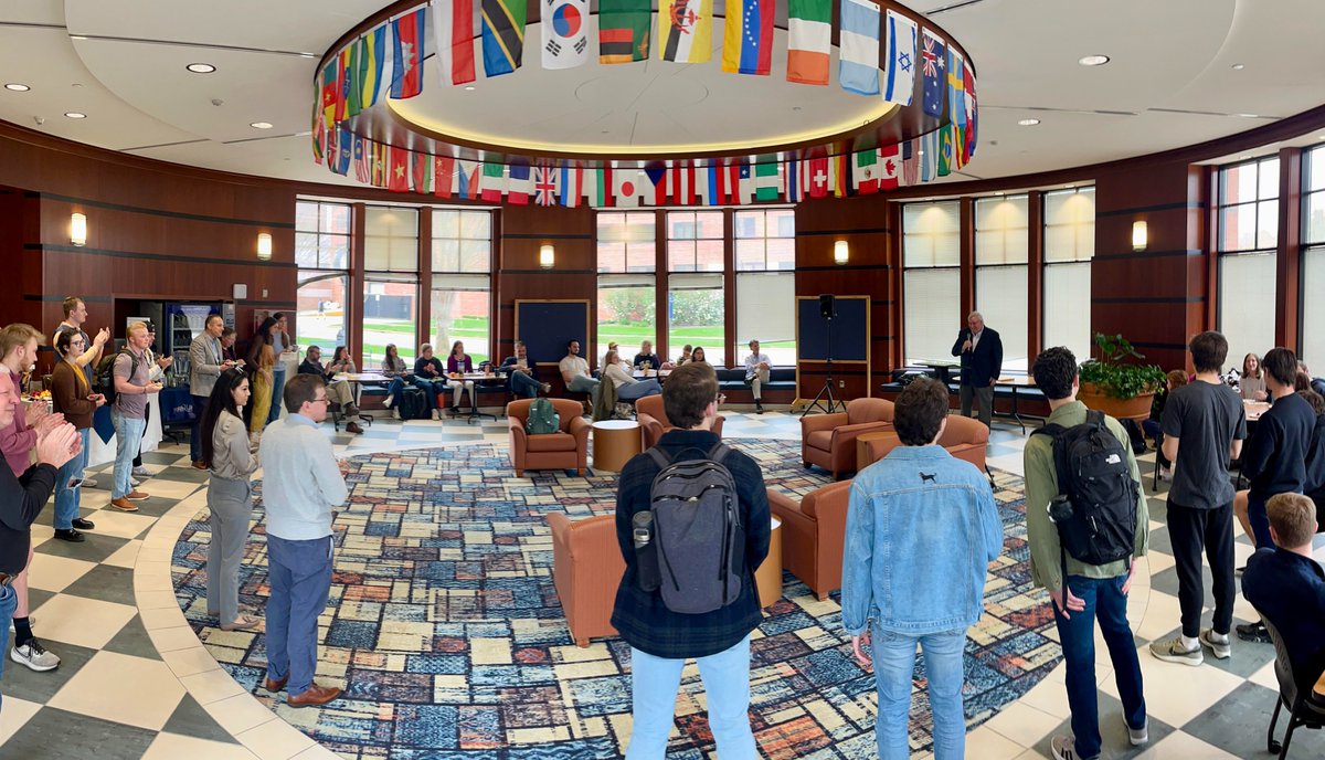 We had a fabulous end of semester <a href="/HopeReligion/">Hope Religion Department</a> reception yesterday at the Martha Miller Center <a href="/HopeCollege/">Hope College</a>. Great to send off our graduating seniors 🥲 and to welcome so many new Religion majors and minors🙂!