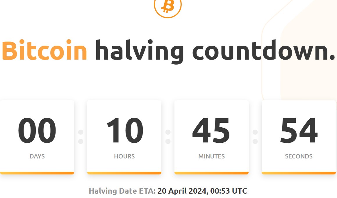 #BitcoinHalving2024 #Bitcoin #CountdownToRebellion 

#Ethereum $Matic $Sand 🚀🔥💎😇🙌
