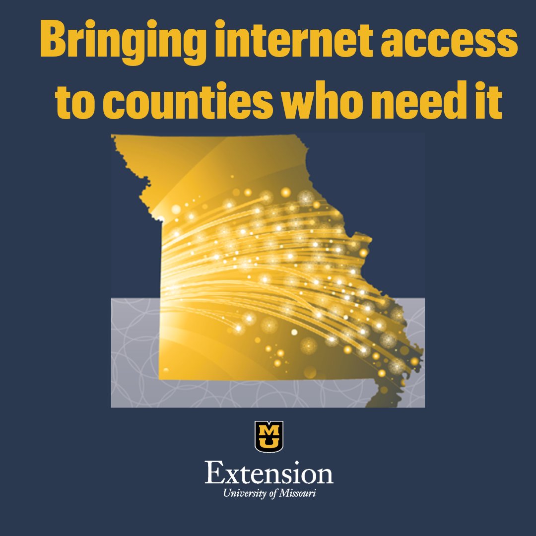 Shannon and Carter counties in southeastern Missouri have some of the worst broadband coverage in the state. That is about to change. extension.missouri.edu/news/bringing-…