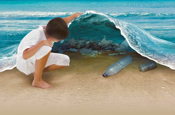 It’s everywhere and in everything, it never goes away. It’s known as single-use plastic it's a #disaster. 22 million kg of #plastic leaks into the #ocean everyday. This is the same as a truck load of plastic every minute. The worst culprits? Straws, bottles and food #packaging.