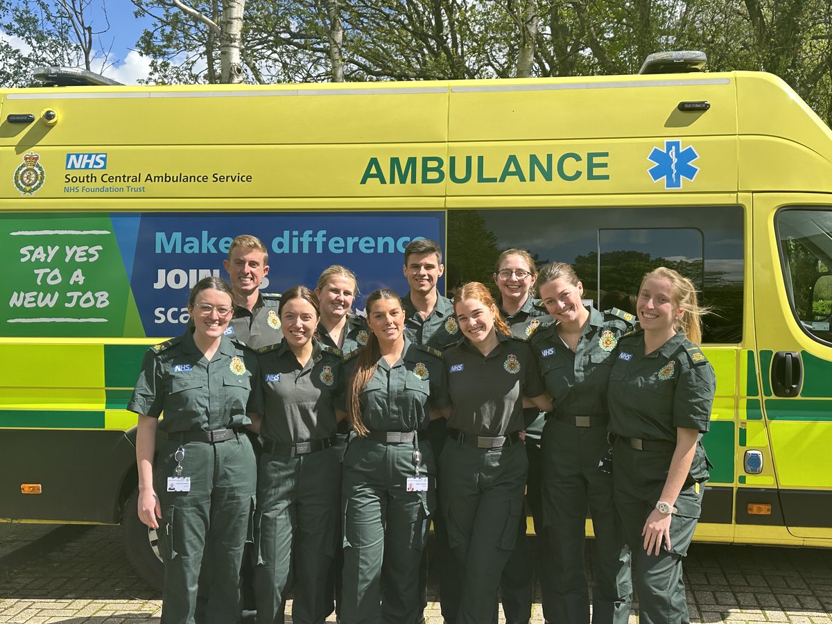 This week we celebrate a cohort of Ambulance Care Assistants who completed their training in Ardingly Sussex, as well as a cohort of Internationally Educated Paramedics who have finished their training at Whiteley Education Centre.