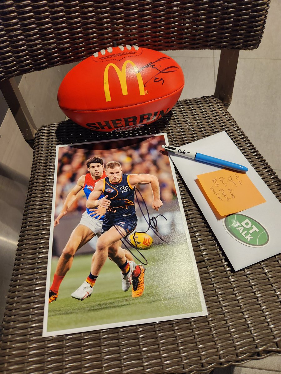 Boom! Winning the <a href="/DTTALK/">DT Talk</a> #AFLFantasy quiz tonight was probably better than that time I hit the #1 overall round rank haha. Cheers <a href="/rorylaird/">Rory Laird</a> , gonna look good in the sports cabinet