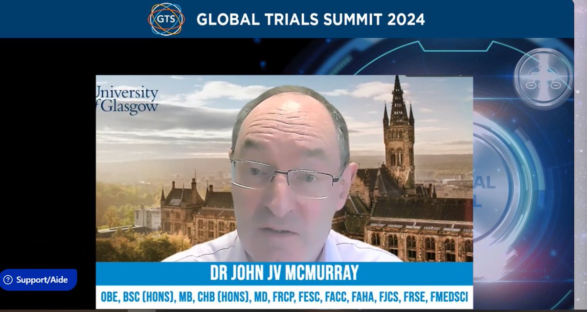 Professor John McMurray is facilitating our next session on KIDNEY DISEASE AND HYPERTENSION #GTS2024 events.hubilo.com/global-trials-…