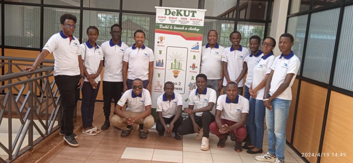 wanjiku_tabz's tweet photo. "Empowering minds, securing cyberspace. 🛡️ #CyberSecurityTraining " session sponsored by  #cyberhygine4SMEs at @DeKUTkenya.

@giz_gmbh
@GIZ KENYA 
 @GFA
@ASSEK
@associationofcountrywideinnovationhubs
@dehub_dekut https://t.co/AzbNKs5bll