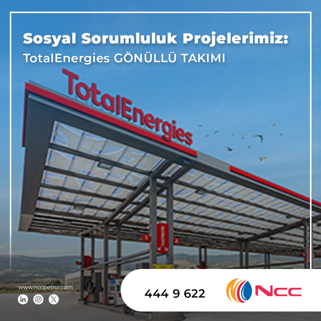 "TotalEnergies Gönüllü Takımı
Sürdürülebilir gelişim konusunda sadece maddi destek sağlamakla kalmayan TotalEnergies İstasyonları, aynı zamanda bu konuya tüm çalışanlarıyla manevi destek veriyor. 

nccpetrol.com

#SosyalSorumluluk #NCCPetrol #TotalEnergiesGönüllüTakımı